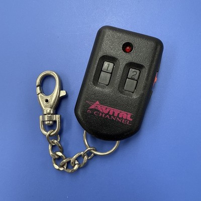 VERY NICE AVITAL 6-CHANNEL 2-BUTTON I5MT6 REMOTE ALARM TRANSMITTER FOB - TESTED