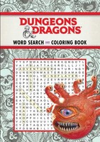 Dungeons & Dragons Word Search And Coloring (Coloring Book & Word Search) E