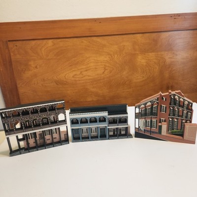 Sheilas Collectible New Orleans Famous Houses Lot of 3 Gallier, Boucvalt, LaPre.