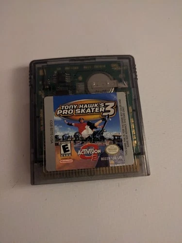 Nintendo Gameboy Color Tony Hawk's Pro Skater 3 Cartridge Game