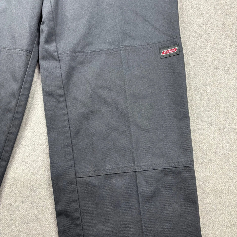 Vintage Y2K Dickies Double Knee Work Pants Mens 30x32 Wide Baggy Skater Loose - Image 4 of 4