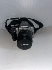 Canon EOS Digital Rebel XT 8MP Silver DSLR Camera W 18-55mm Lens 4GB CF TESTED 