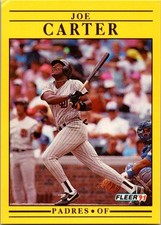 1991 Fleer - Joe Carter #525