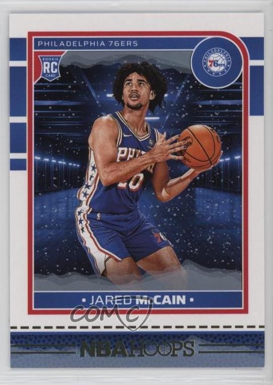 2024-25 Panini NBA Hoops Rookies Winter Jared McCain #246 0o2b