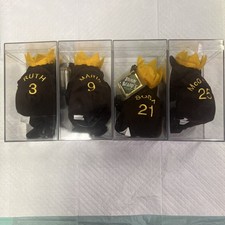 Salvino's MLB Bamm Beanos Home Run Kings 4 Player Set with Tags In Display Cube