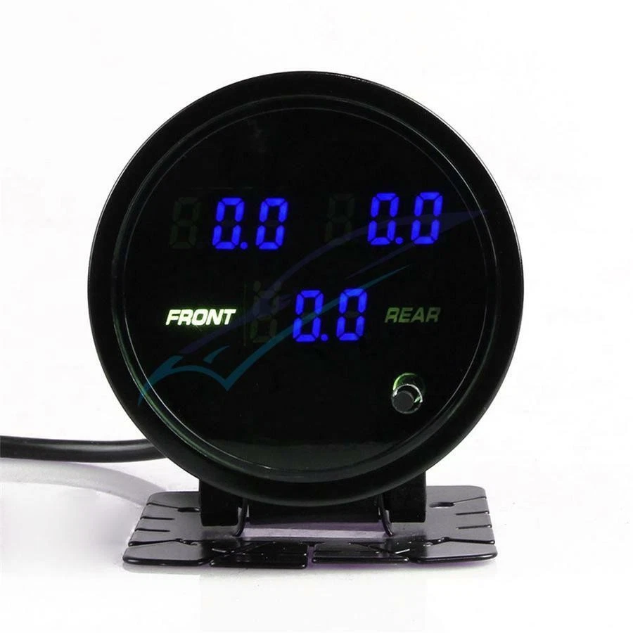 Medidor de presión de aire PSI de 2,5" para automóvil SUV con sensor de presión electrónico de 1/8 NPT Foto 3 de 4