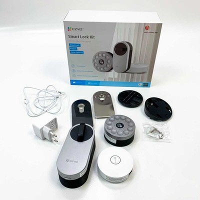 EZVIZ DL01S Smart Lock mit Multifunktionales Keypad und A3 Home Gateway,