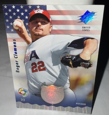 Roger Clemens 2006 Upper Deck World Baseball Classic USA #AWT-47 WBC Card VG