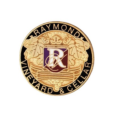 Vintage Raymond Vineyard & Cellar Lapel Pin Winery Wine Napa Valley California