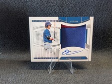 2025 Panini National Treasures - Owen Caissie Colossal Signatures Patch Auto /99