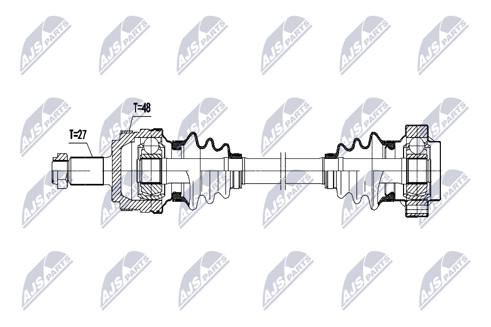 N.T.Y. NPW-BM-200.NTY Drive Shaft for BMW