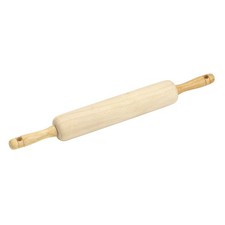 GoodCook Everyday Rolling Pin, 17 inches, Wood 1, 