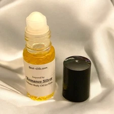 Romance Silver Cologne Body Oil Uncut Concentrated 1/6oz Roll On for Men