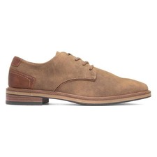 Red Level Mens Shoes Tan Adults Lace Up Formal Block Heel Cushioned Rory Size