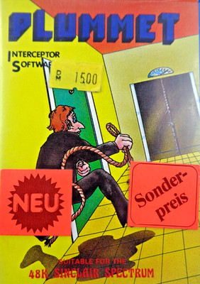 SINCLAIR ZX SPECTRUM -- PLUMMET (INTERCEPTOR SOFTWARE)