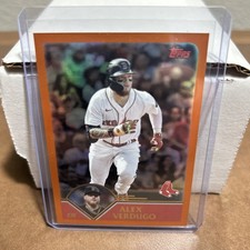 2023 Topps Archives #224 Alex Verdugo   2003 Design  Boston Red Sox Orange /15