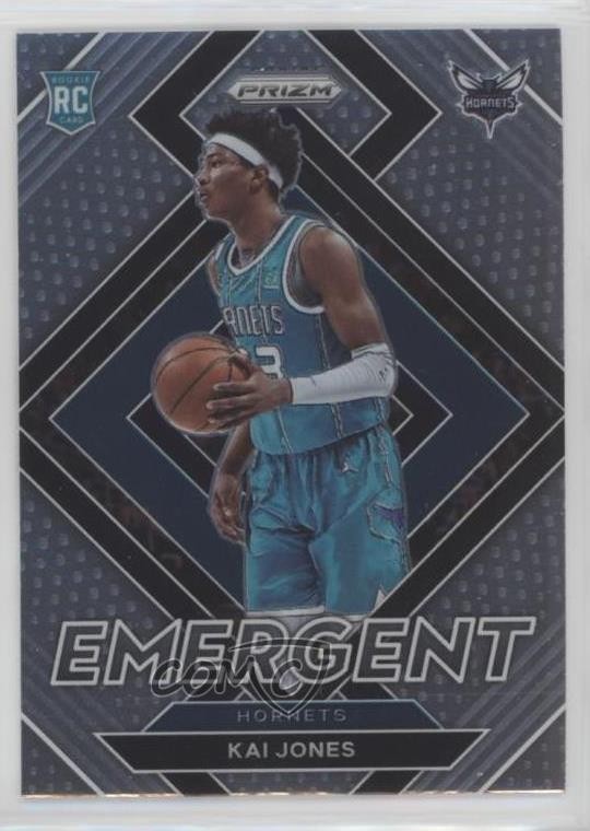2021-22 Panini Prizm Emergent Kai Jones #1 3m8