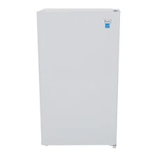 3.3 Cu Ft Compact Refrigerator W/ Chiller, 2 Removable Adjustable Shelves, White