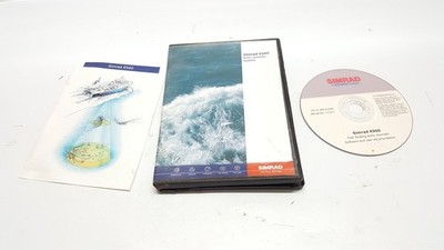 SIMRAD 882-201645 FISH FINDING ECHO SOUNDER SOFTWARE AND USER DOCUMENTATION