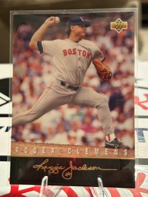 Roger Clemens 1993 Upper Deck Reggie Jackson Clutch #R7! 2 Card Min! See Desc!