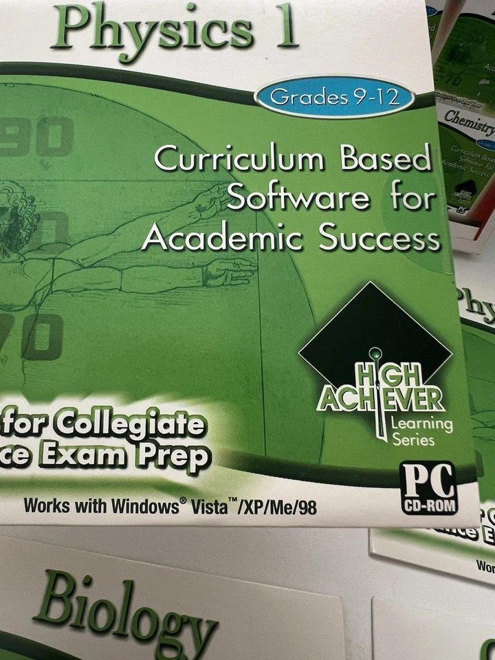 High Achiever Curriculum Based Software For Academic Success Pc CD-ROM SEALED - Image 4 of 4