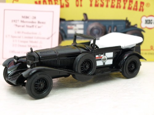 Matchbox MBC-28 Mercedes Benz,Naval Staff Car, 1 di 7 spec ltd edition,Codice 2.