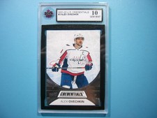 2021/22 UPPER DECK CREDENTIALS NHL HOCKEY CARD #3 ALEX OVECHKIN KSA 10 GEM MT UD