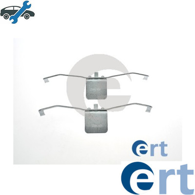 ACCESSORY KIT DISC BRAKE PAD 420046 FOR VOLVO C70/II/Convertible S40 S80 V40 A3