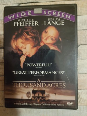 A Thousand Acres (1997) DVD Michelle Pfeiffer Jessica Lange WIDESCREEN