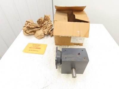 Hub City 264 Wormgear Speed Reducer Gearbox 20:1 Ratio 143TC Mount 87.5 RPM