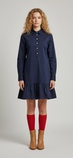 Quince Womens 100% Organic Cotton Long Sleeve Shirt, Dress New With Tags Sz L