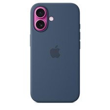 Denim - Apple iPhone 16 Silicone Case with MagSafe and Camera Control
