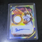 Sebastian Wilkins 2025-26 Bowman Best U Rookie Patch Auto RC Duke