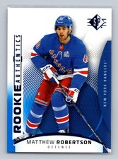 2025-26 Sp - Rookie Authentics Matthew Robertson #128 Blue (RC)