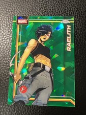 Raelith 2026 Topps Chrome Marvel Comics Sapphire #142 Green Refractor /99 M9 NM