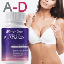 BREAST Enhancement TABLETS | Estrogen Enzyme Pills Big Bust | Bigger Boobs | US