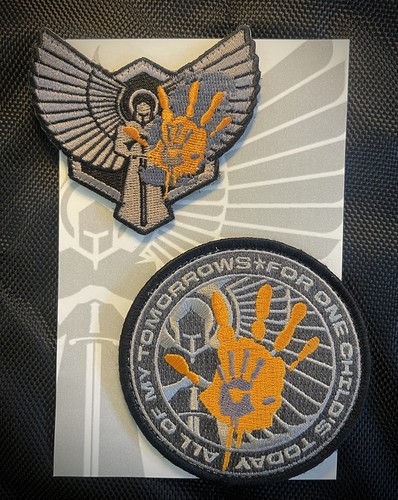 Destiny Rescue Guardian Morale Patches, 2 pcs, Guardian Defense Inc, Embroidered