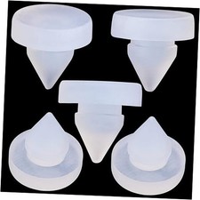 5PCS Brake Pedal Stop Pads, Brake Light Switch Stopper, 5pcs PUR 46505SA5000