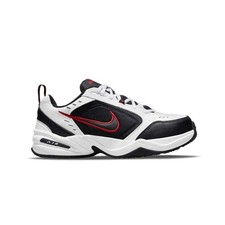 Nike Air Monarch IV White Black Red/ Size: Men US 9.5 / Women US 11