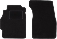 Fußmatten Automatten Vorne Velours Schwarz für Honda Civic VI 1995-2001