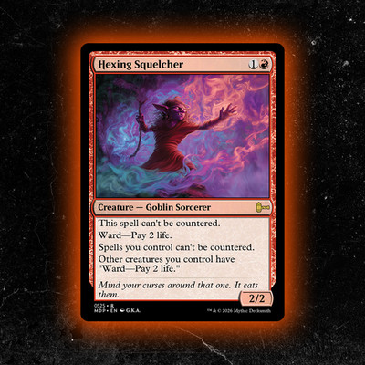 Hexing Squelcher - Custom MTG Commander / Playtest Card