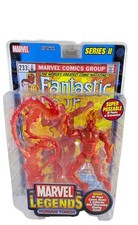 Human Torch Marvel Legends Series 2 Action Figure Fantastic Four New Toybiz