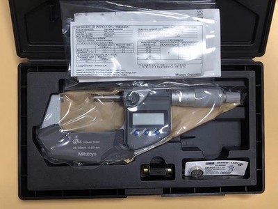 Mitutoyo 293-231-30 - Digimatic Micrometer 25mm - 50mm  .001mm IP65, Ratchet SPC
