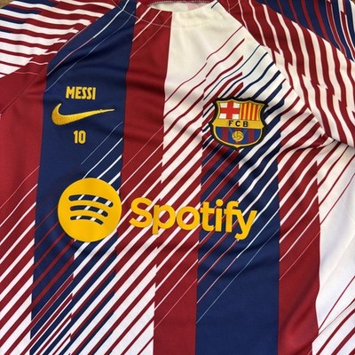 Nike FC Barcelona 2023-24 Youth Medium 137-147CM Spotify Messi