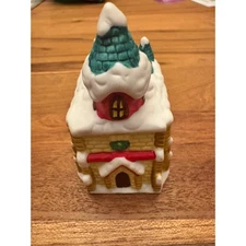 1997 August Storck KG Limited Edition Ceramic Christmas Village Church