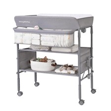 Baby Changing Table, Portable Foldable Changing Table, Waterproof Diaper Chan...