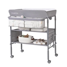 Baby Changing Table, Portable Foldable Changing Table, Waterproof Diaper Chan...