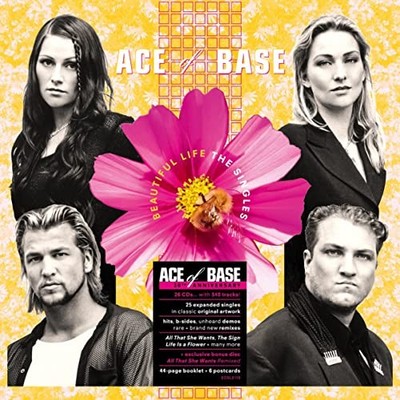 Ace of Base 'Beautiful Life: The Singles' Ltd 26CD-Box-Set, 44-seitiges Buch ...
