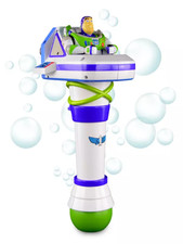 Disney Parks Buzz Lightyear Light-Up Bubble Wand   Toy Story  New With Tags