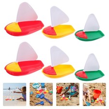 Confezione 2 Set Giocattoli Spiaggia Giocattoli Bambini Per Bambini Barche a Vela Il